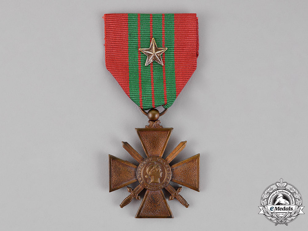 france,_republic._a_croix_de_guerre,1939-1940_with_silver_star_c18-013472