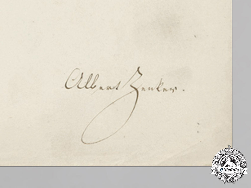 croatia._a_historically_important_pair_of_award_documents_to_national_hero_josip_jelačić_von_bužim_c18-013601