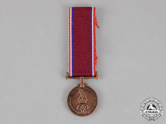 Canada. A Newfoundland Volunteer War Service Medal Miniature 1939-1945