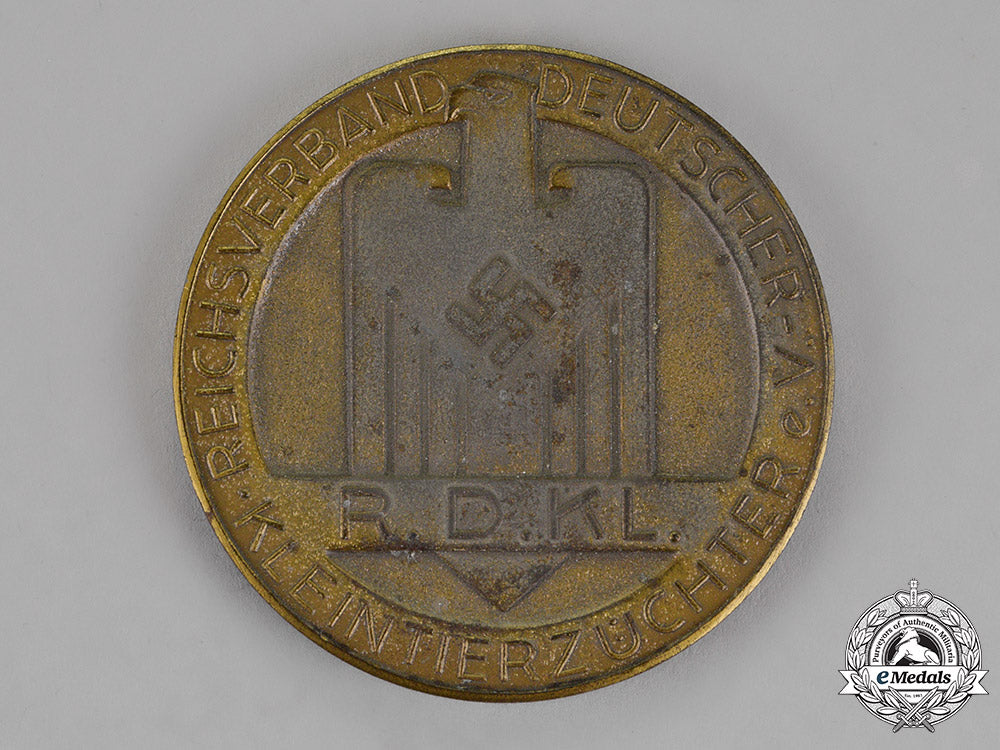 germany._a_cased_r.d.kl(_national_association_of_small_animal_breeder)_merit_medal_c18-014191