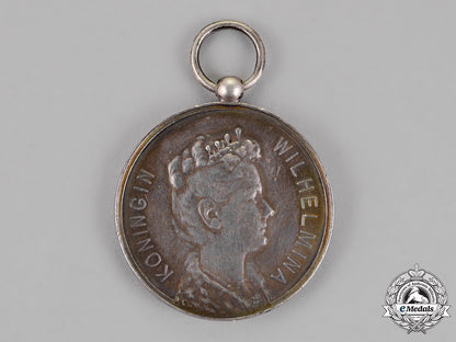 netherlands,_kingdom._a_queen_wilhelmina_silver_honour_prize_medal_to_ivan_beers_c18-014283