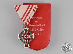 Austria, Empire. An Honour Decoration Of The Red Cross, 2Nd Class With War Decoration, Cased