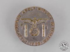 Germany. A Badge For The State Visit To Italy By The Füher, C. 1938