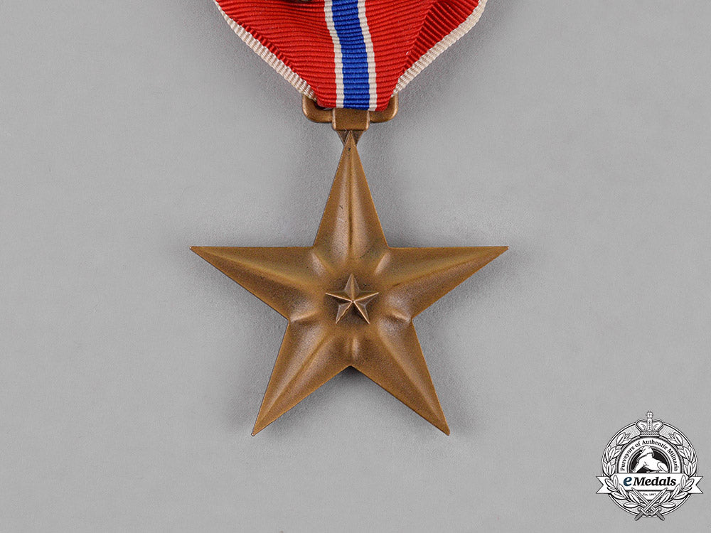 united_states._a_bronze_star&_purple_heart_pair_to_staff_sergeant_cecchini,_for_courage_at_okinawa_c18-014525