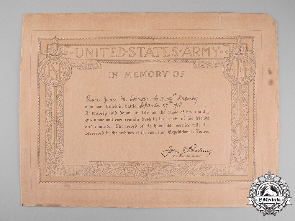united_states._a_medal_pair_to_james_m._connolly,_company_k,106_th_infantry_regiment,27_th_infantry_division,_kia_c18-014553
