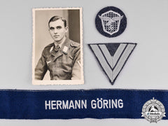 Germany. A Luftwaffe Hermann Goering Division Group