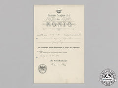 Bavaria, Kingdom. The Career Awards, Documents, And Flight Book Of Pilot Friedrich Geys