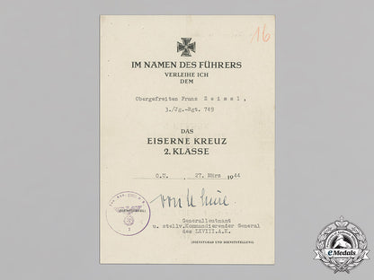 germany,_heer._the_award_documents_to_obergefreiter_franz_zeissl,_anti-_partisan_badge_c18-014857