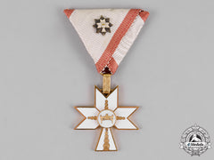 Croatia. An Order Of King Zvonimir's Crown, Third Class Knight, With Gc Miniature
