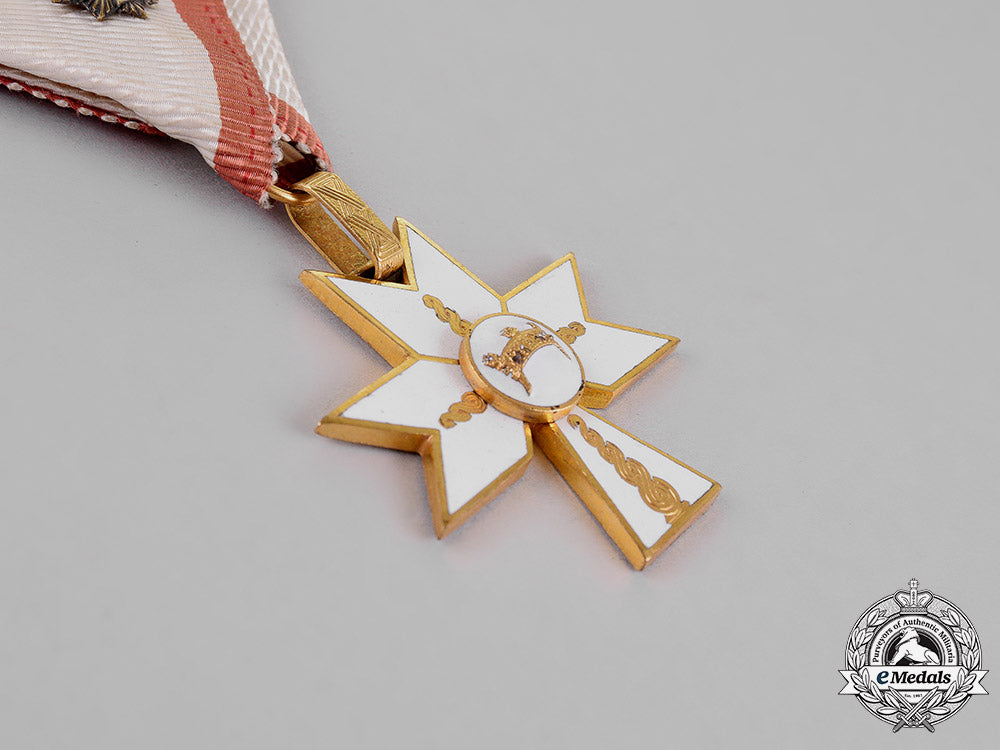 croatia._an_order_of_king_zvonimir's_crown,_third_class_knight,_with_gc_miniature_c18-014897