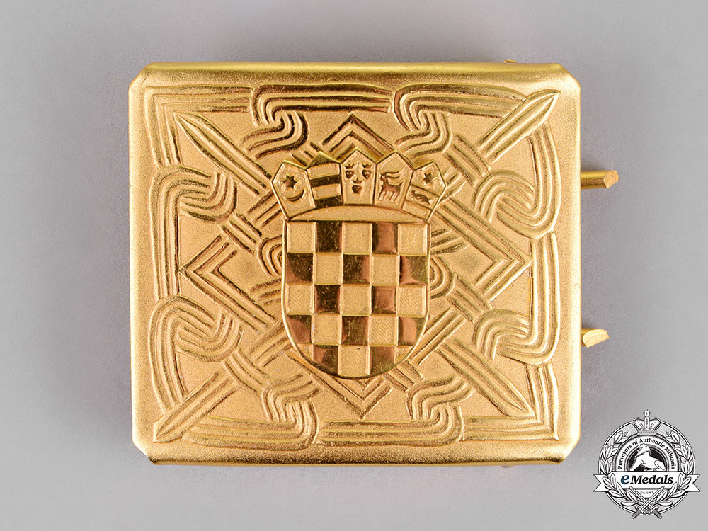 croatia._an_army_officer's_belt_buckle,_c.1995_c18-014930