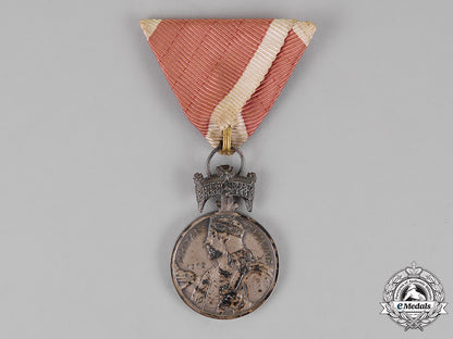 croatia._an_order_of_king_zvonimir's_crown,_silver_grade_merit_medal,_cased_c18-015086