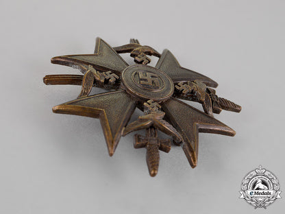 germany._a_spanish_cross,_in_bronze,_with_swords,_by_berg&_nolte_of_lüdenscheid_c18-015378