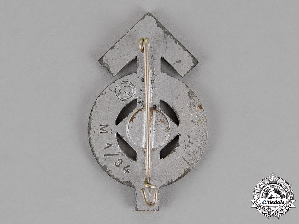 germany._a_hj_proficiency_badge,_silver_grade,_by_karl_wurster,_lüdenscheid_c18-015478