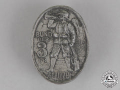 Germany. A League Of Marksmen Of The 3Rd Regiment Badge