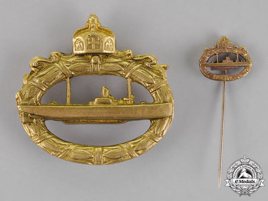 prussia._an_imperial_submarine(_u-_boot)_badge_with_its_matching_submarine_c18-015807_1_1_1