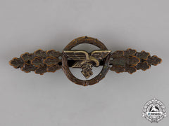 Germany. A Luftwaffe Front Flying Clasp For Transport Pilots, Bronze Grade