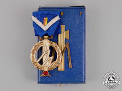 Italy, Fascist. A  National Fascist Party (Pnf) Medal With Case