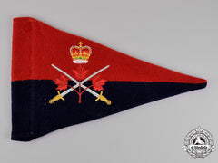 Canada. An Army Brigadier-General's Pennant, C.1960