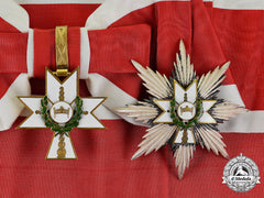 Croatia. An Order Of King Zvonimir's Crown, Grand Cross With Oak Leaves