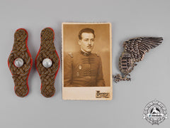 Hungary, Regency. A Miklós Horthy's Bodyguard's Insignia And Photo