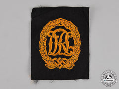 Germany. A Drl Badge, Gold Grade, Cloth Version