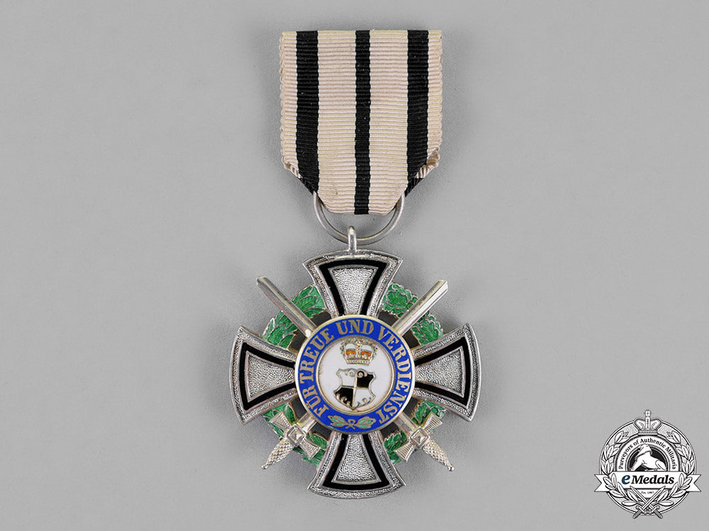 germany,_hohenzollern._a_house_order,_third_class_with_swords,_c.1915_c18-016947