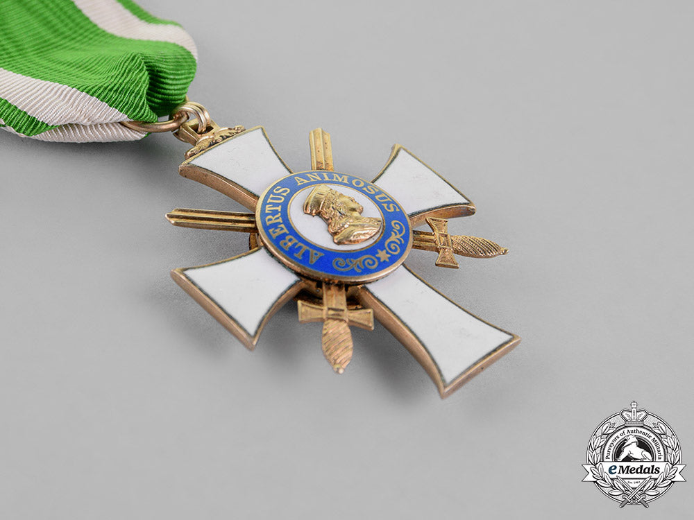 saxony._an_albrecht_order,_knight’s_cross,_second_class,_with_swords,_by_g.a._schaffenberg_c18-017064