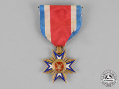 United States. A Military Order Of The Loyal Legion Of The United States (Mollus) Membership Badge, 10Th Illinois Volunteer Infantry Regiment