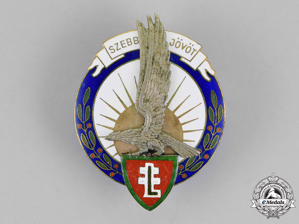 hungary,_regency._a_levente_leader’s_badge,_c.1944_c18-017529_1