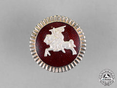 Lithuania. An Officer's Cap Badge, C.1930