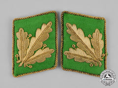 Germany. A Pair Of Ss-Police General Major’s Collar Tabs