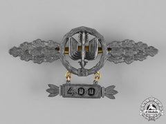 Germany, Luftwaffe.   A Squadron Clasp For Long Distance Figthers, Gold Grade, With 400 Hanger