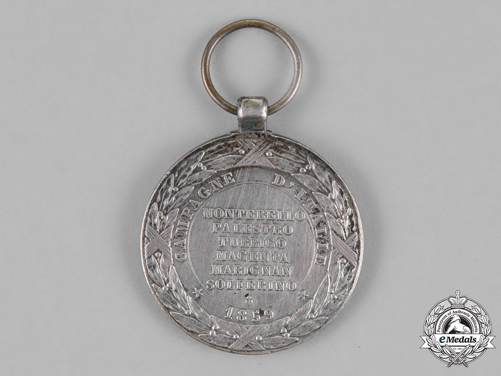 france,_republic._a_medal_for_the_italian_campaign1859,_type_ii(_larger_version)_c18-018415