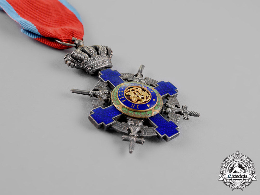 romania,_kingdom._an_order_of_the_star,_knight,_military_division,_type_ii(1932-1947)_c18-018441