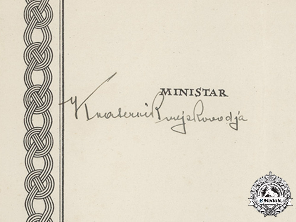 croatia._a_formal_croatian_document_for_the_award_of_the_king_zvonimir_order,1_st_class_with_swords_c18-018465