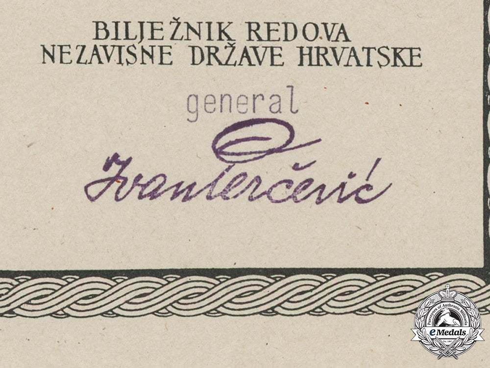 croatia._a_pair_of_award_documents_to_grenadier_august_kröger_c18-018488