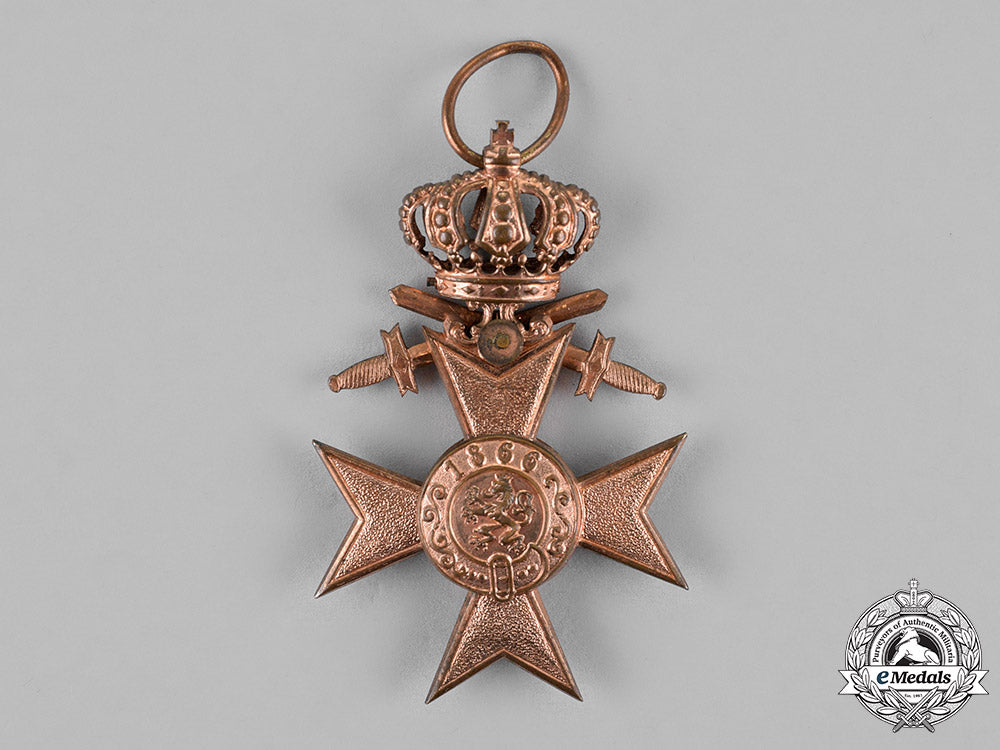 bavaria,_kingdom._two_military_merit_crosses,_crown&_swords,_c.1917_c18-018714