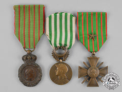 France, Republic. A Lot Of Three Medals & Awards