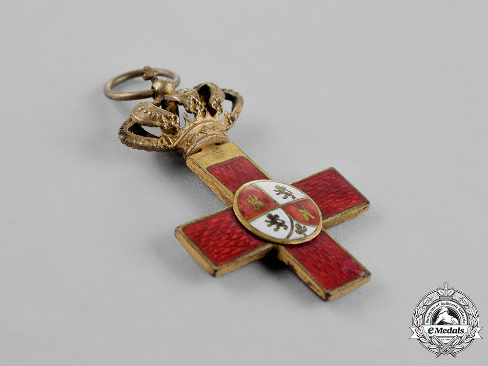 spain,_restoration._an_order_of_military_merit,_i_class_cross,_red_distinction_c.1875_c18-018759