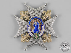 Spain, Kingdom. A Royal & Distinguished Order Of Charles Iii, Grand Cross Star C.1910