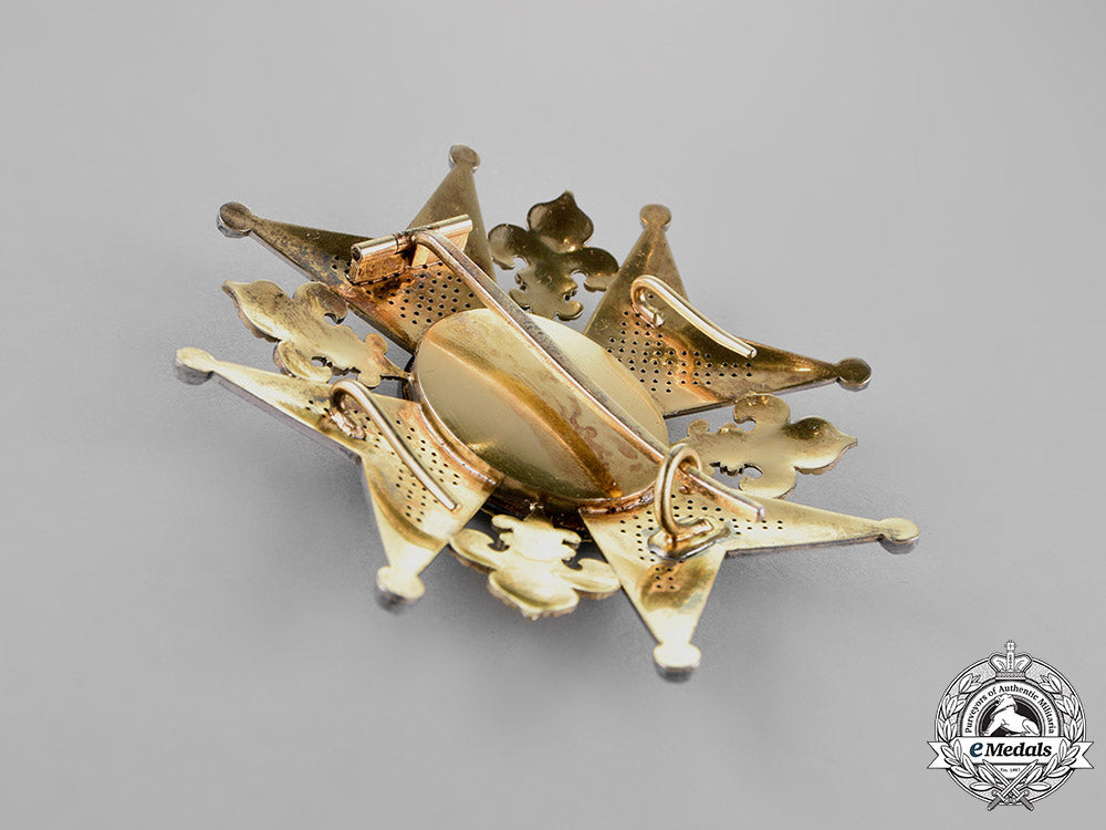 spain,_kingdom._a_royal&_distinguished_order_of_charles_iii,_grand_cross_star_c.1910_c18-018770