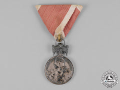 Croatia. An Order Of King Zvonimir's Crown, Silver Grade Merit Medal