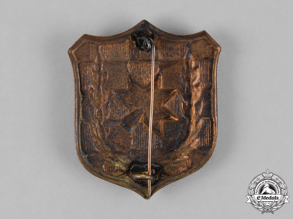 croatia._a1943_iron_trefoil_officers_school_commemorative_badge_c18-019015