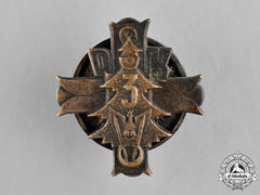Poland, Republic. A 3Rd Carpathian Rifle Division Lapel Badge, C.1945