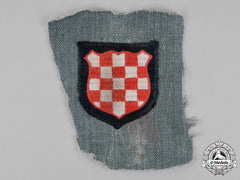 Germany. A Waffen-Ss Croatian Volunteer’s Sleeve Shield