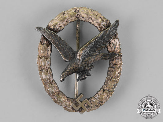 germany._a_luftwaffe_radio_operator&_a/_g_badge_by_c.e._juncker,_in"_neusilber"_c18-019106