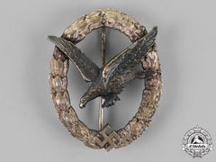 Germany. A Luftwaffe Radio Operator & A/G Badge By C.e. Juncker, In "Neusilber"
