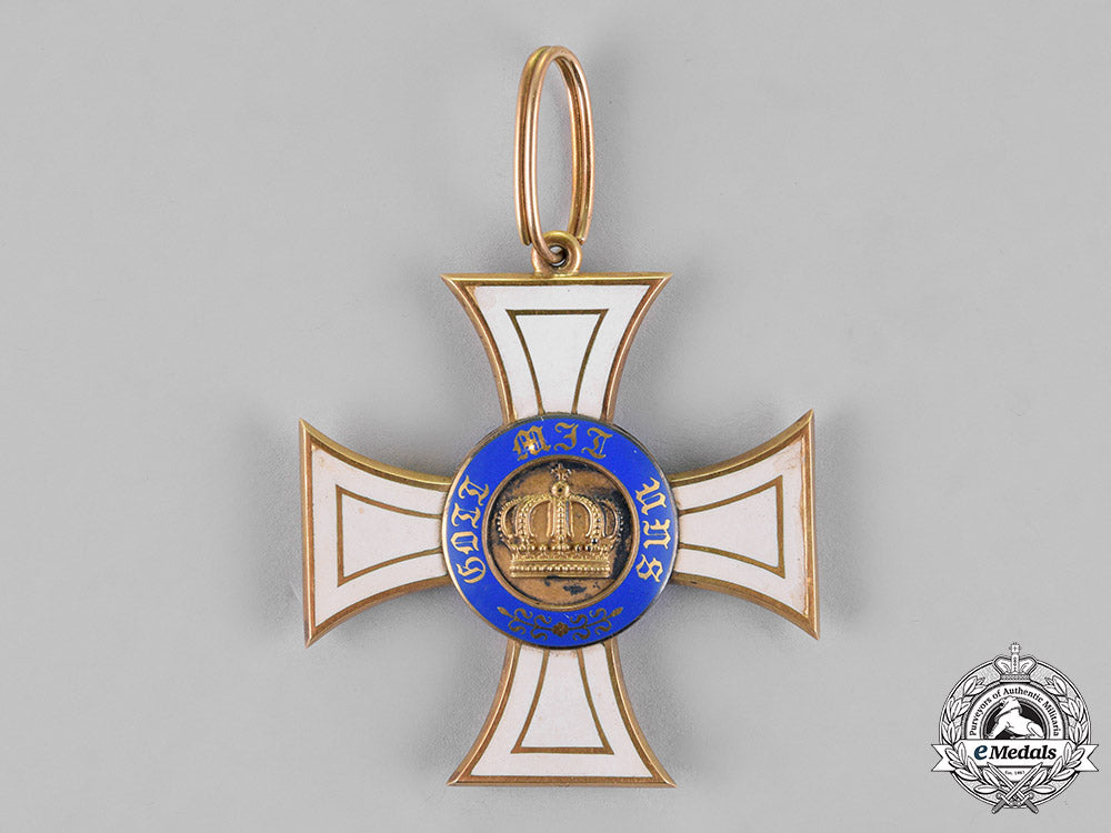 prussia,_state._an_order_of_the_crown_in_gold,_commander's_cross,_by_wagner,_c.1910_c18-019113