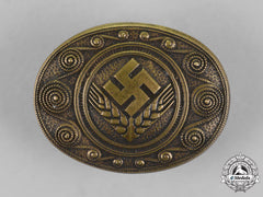 Germany, Radwj. A National Labour Service Of The Female Youths Service Brooch By G. Brehmer